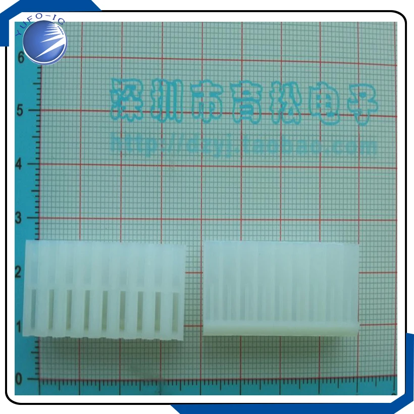10PCS/Lot  The plastic shell CH3.96-9P plug plug type connector spacing of 3.96