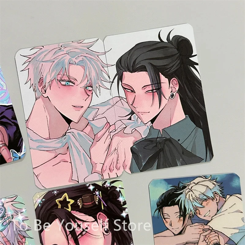 7pcs Set Homemade Jujutsu Kaisen Photo Card HD Thickened And Bright