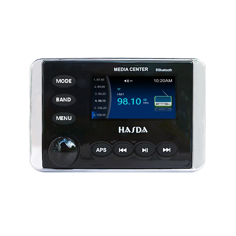competitive Boat yacht RV marine audio kit H-337 mp5 player stereo radio BT +H-058 6.5'' coaxial speakers  IP66