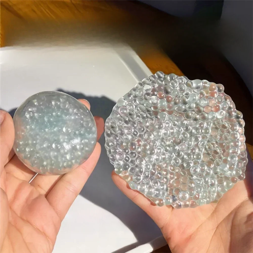 Squishy Balls Eisperlen Stressabbau-Spielzeug Superweiches sensorisches Zappelspielzeug für Kinder Erwachsene Angst Entspannung Squeeze Geschenk