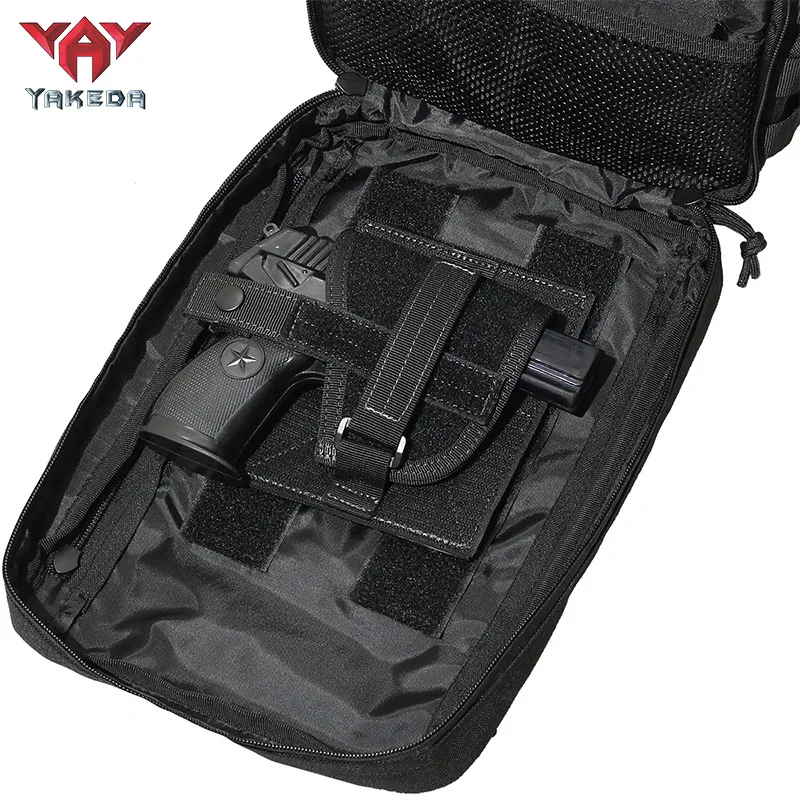 YAKEDA-Multi-Funcional Camuflagem Tactical Chest Bag, Outdoor Cross-Body Mochila, Bolsa de Ombro de Viagem