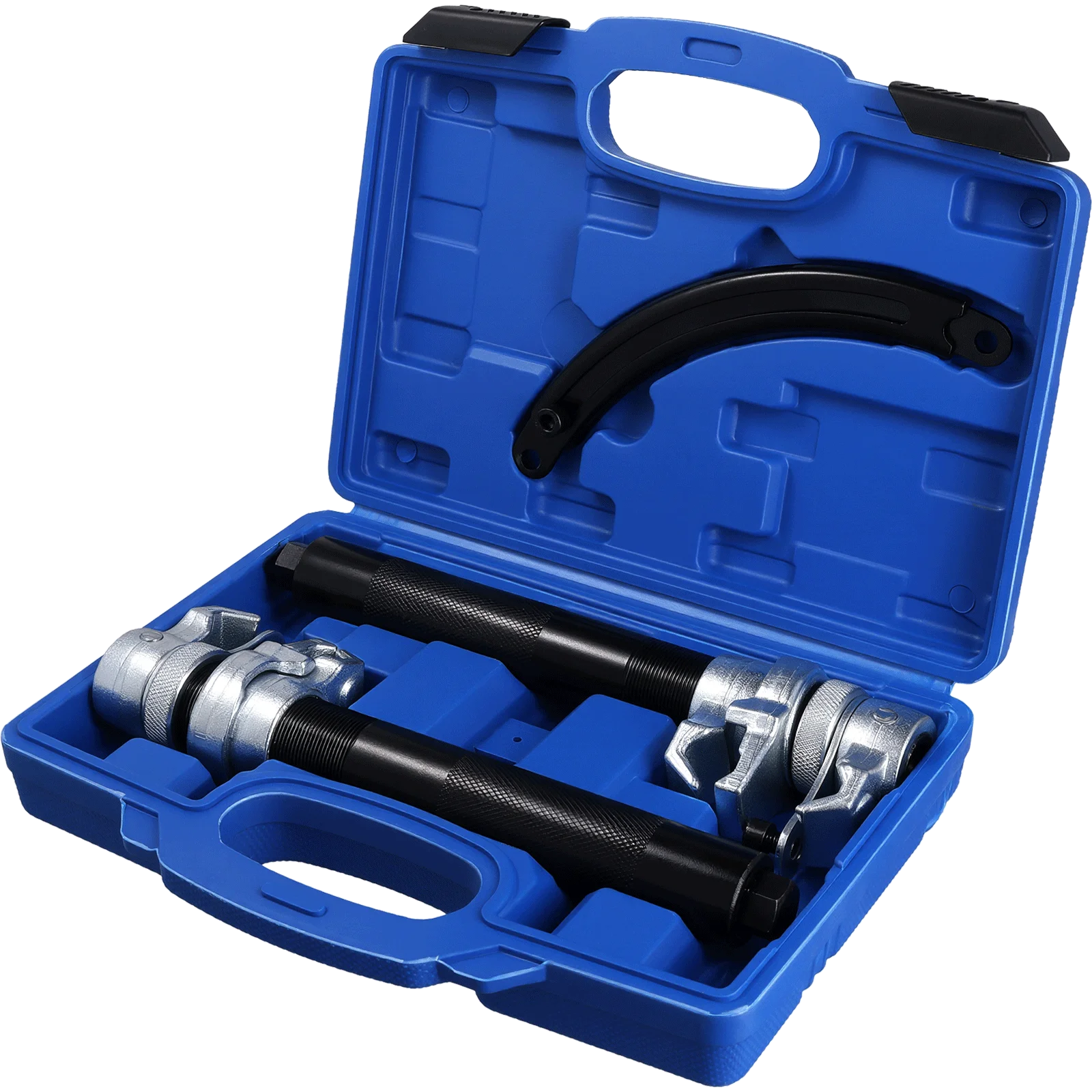Podofo Universal Federbeinspanner Werkzeug Auto Stoßdämpfer Federspanner Reparatur Spezialwerkzeug Stoßdämpfer Federentferner Stoßdämpfer Werkzeug Spiralfeder Spanner Werkzeugset mit Tragetasche für Autoreparatur – Detail 8