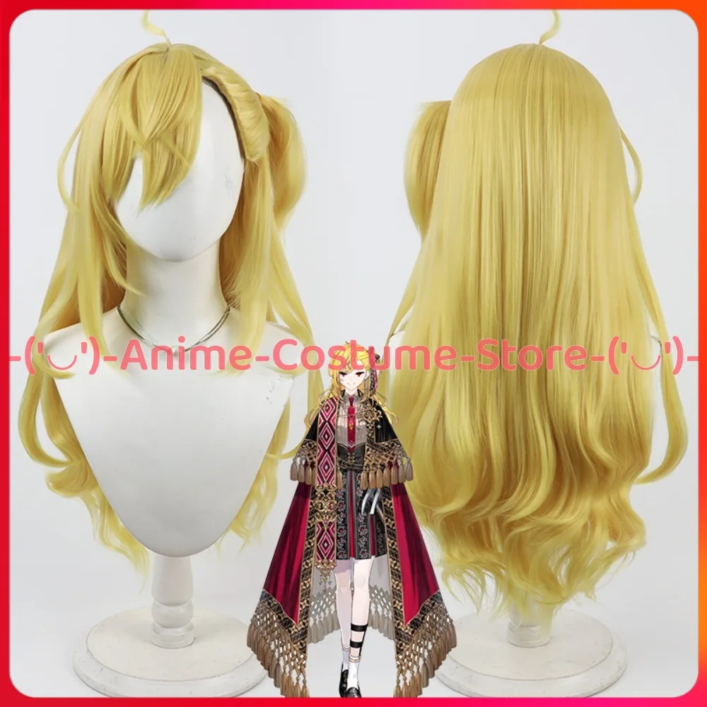 Virtual VTuber Kaela Kovalskia Cosplay Wig Anime Game Character Halloween Carnival Party Costume Wigs Resistant Synthetic Hair