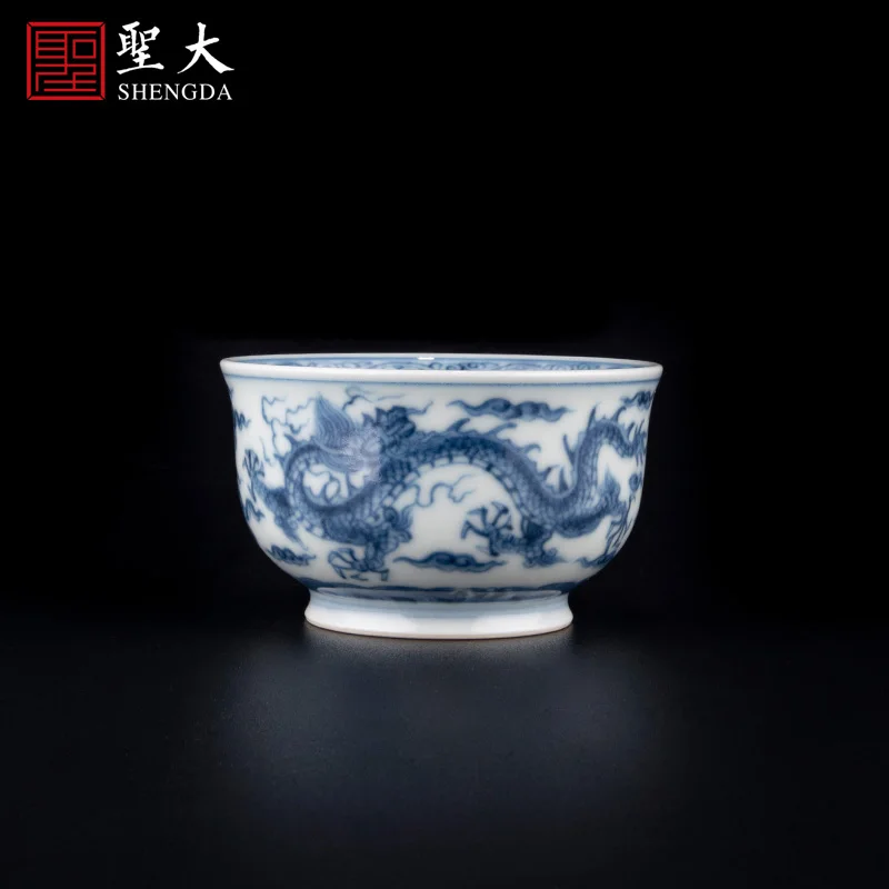 

|smoke cloud flying lines maintain master cup hot kiln jingdezhen handmade porcelain sample tea cup kung fu tea cups