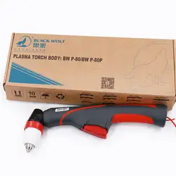 Black Wolf P80 P-80 M8 Thread Plasma Nozzle Tip Electrode Cutter Hand Hold Torch Machine CUT-80 CUT-100 CUT 80 100