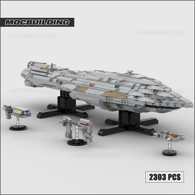 UCS MC80 MOC Building Blocks MC85 Technology Bricks Space Starfighters DIY Assembly Toy Display Collection Xmas Gifts