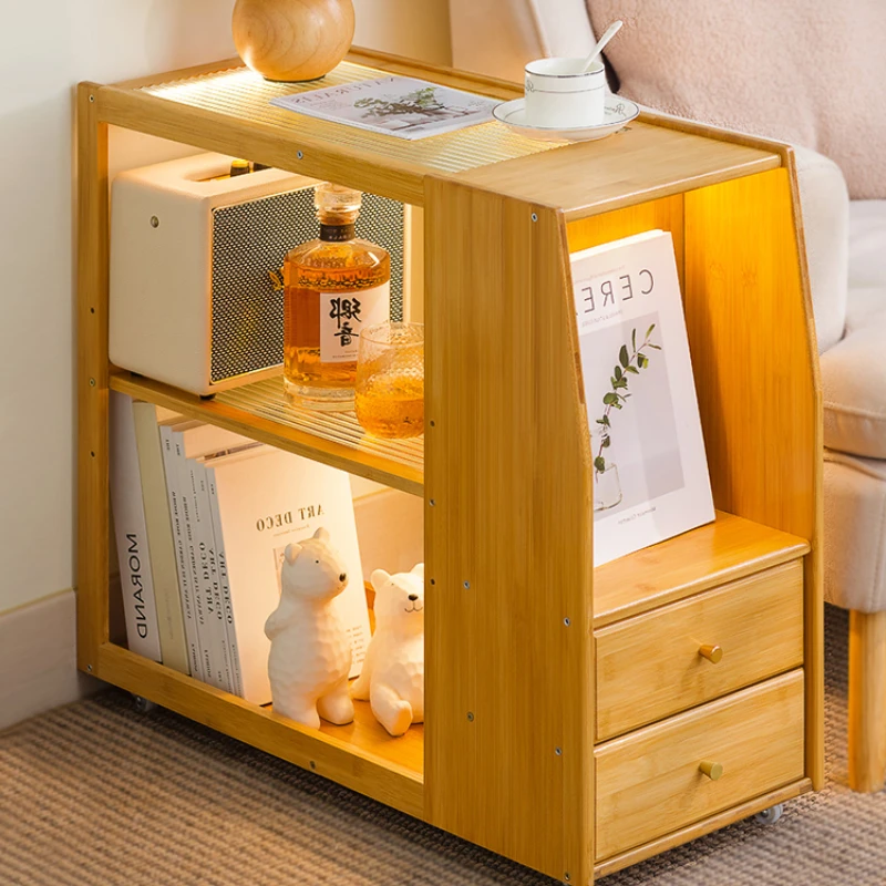 

Side table, side table, sofa, side cabinet, side table, bedside, square table, corner table, mini tea table shelf