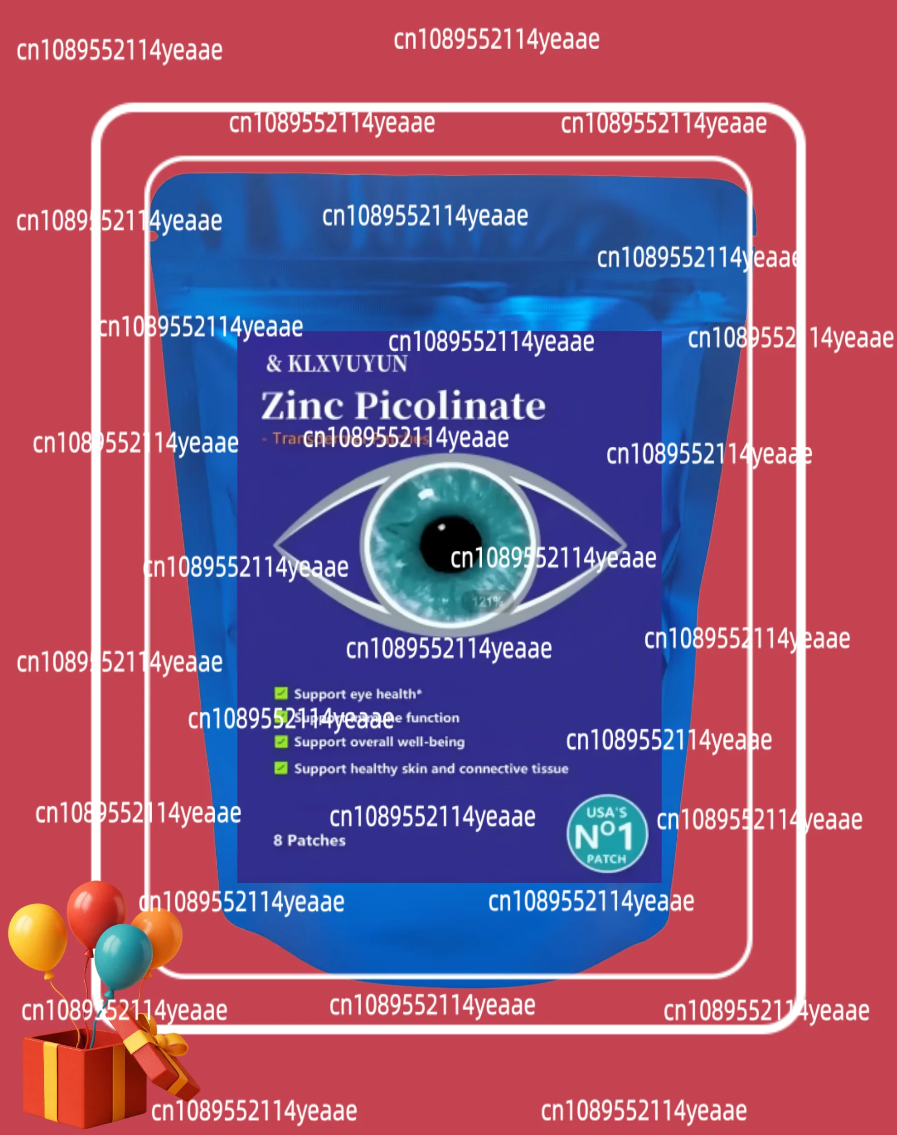 Zinc Picolinate - Well-absorbed Zinc Supplement For Growth And Immune Function - Transdermal Patches Made In Usa