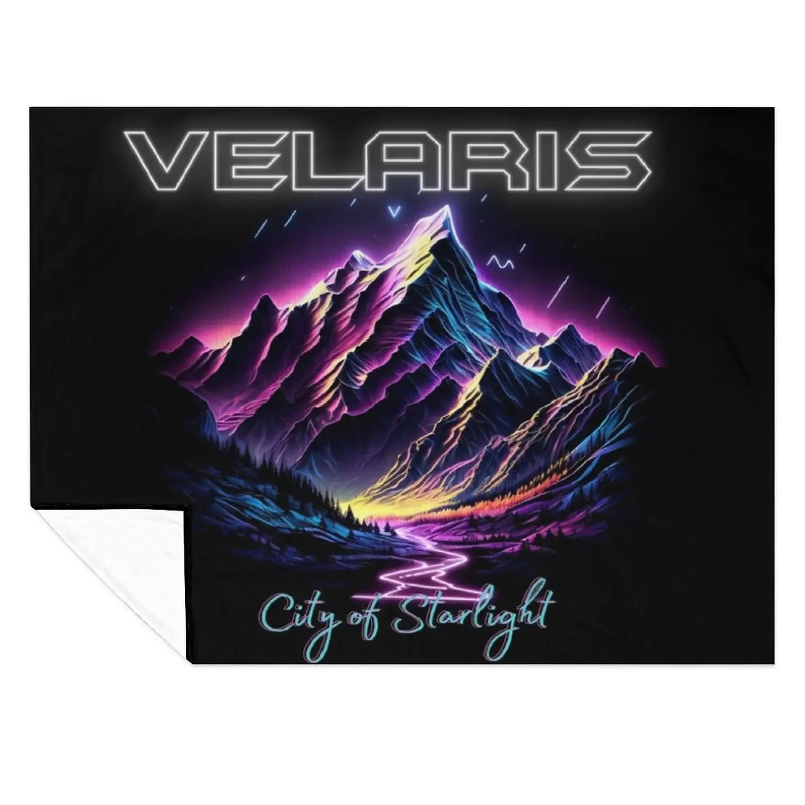

Velaris City of Starlight Throw Blanket For Decorative Sofa cosplay anime Luxury Throw For Sofa Thin Blankets