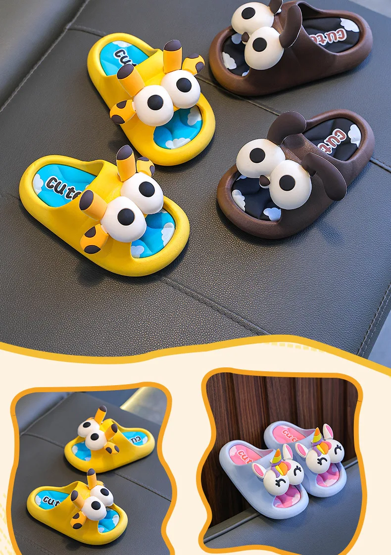 Neue Sommer-Kindersandalen: Rutschfeste, weiche Baby-Slipper für Mädchen und Jungen – Ideal für Strand, Innenbereich und Bad – Eltern-Kind-Sandalen – Detail 16
