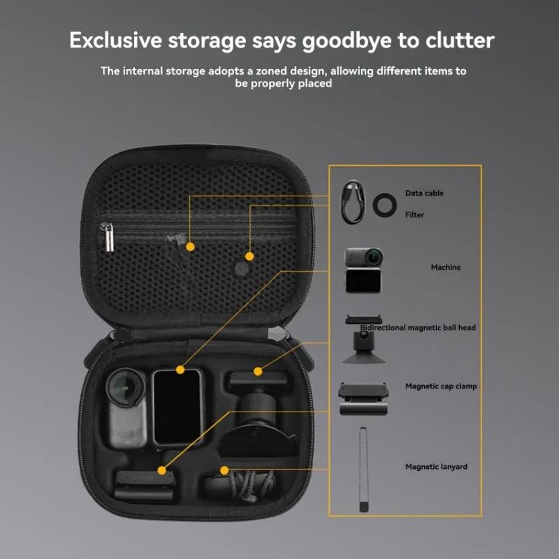 New Tech Protective Handheld Box For DJI Osmo Nano-Compact Portable Storage Case-Camera Bag