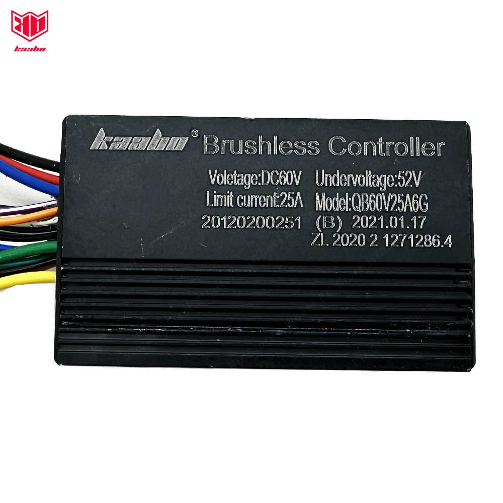 Original Kaabo 60V 25A Sine Wave Controller V1 Version Only Suit for Kaabo Mantis 10 Plus 60V 18.2Ah V1 Version Electric Scooter