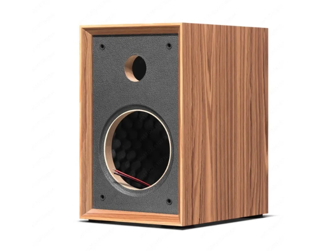 

Пустая коробка Автомобильный динамик DIY Двухчастотный пассивный динамик Деревянный корпус звуковой коробки