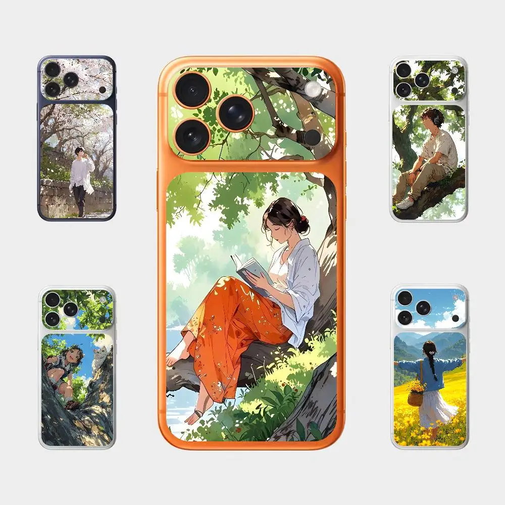 

Защитная декоративная наклейка-накладка Youth Vitality Warm для iPhone 17 Pro/Pro Max