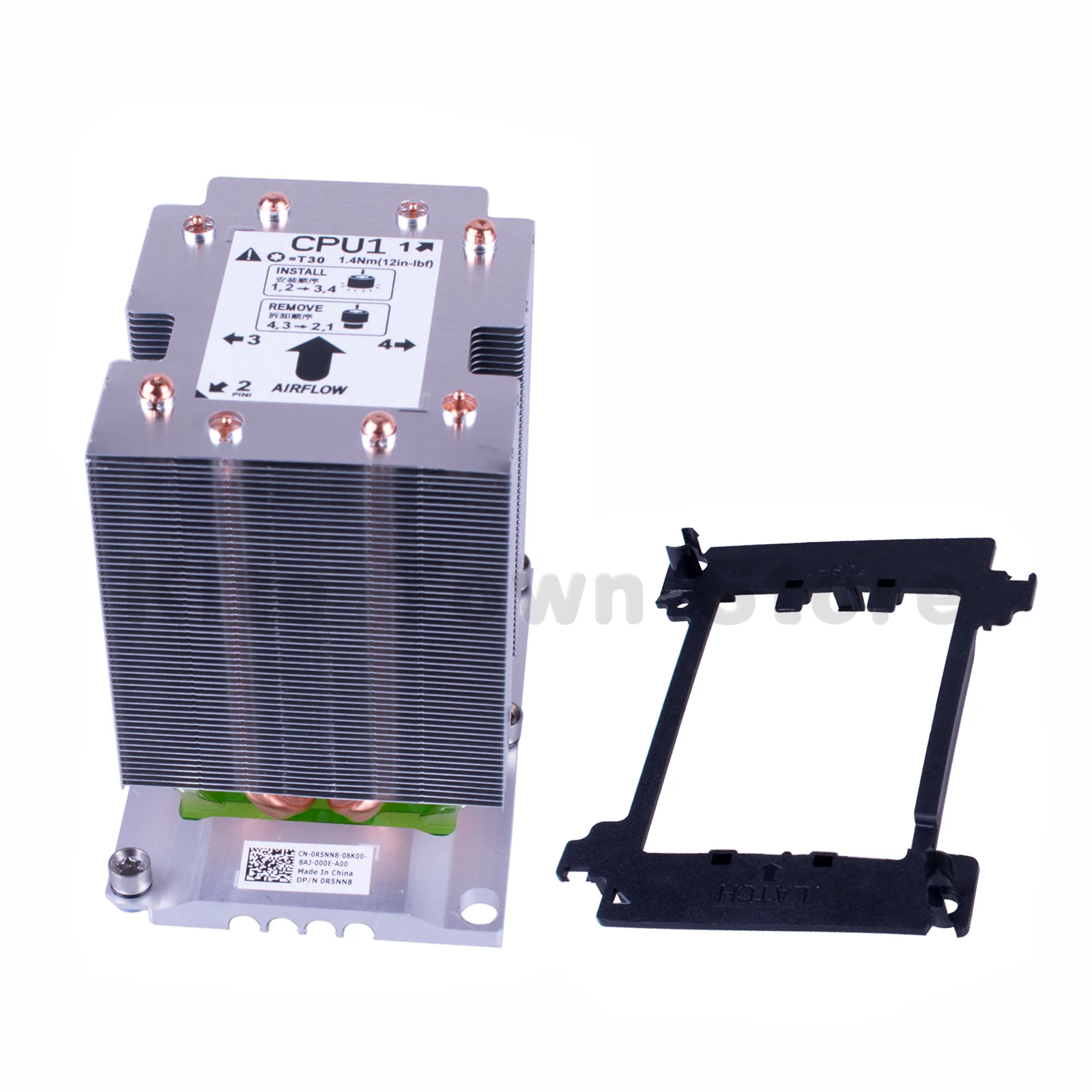 New R5NN8 For Dell Precision T7920 Workstation CPU Heatsink 0R5NN8 w/ Cage