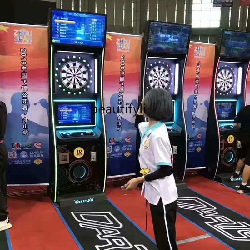 Intelligent electronic touch screen networking dart machine professional game entertainment commercial soft