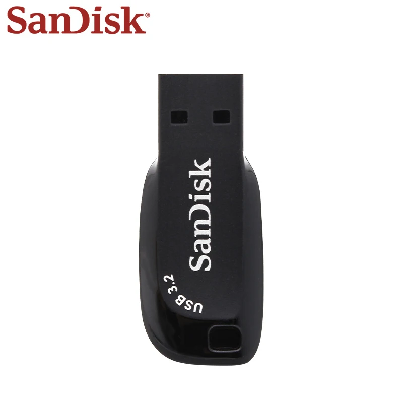 SanDisk USB3.2 Gen1 флэш-накопитель 512 ГБ 256 ГБ 128 ГБ 64 ГБ Ultra Shift CZ410 флэш-накопитель черный USB-диск для настольного ноутбука