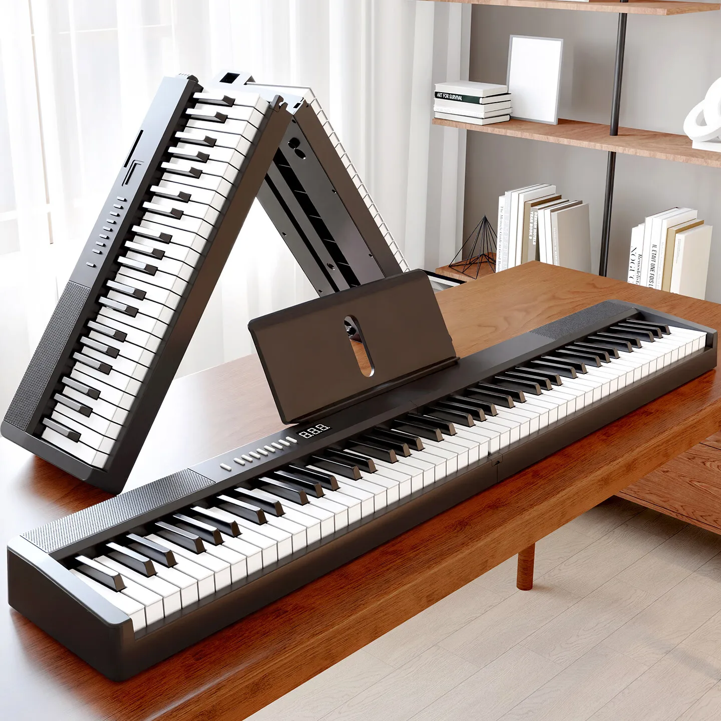 88-klawiszowa składana elektro – Digital Piano 88 Key Weighted recenzja i cena