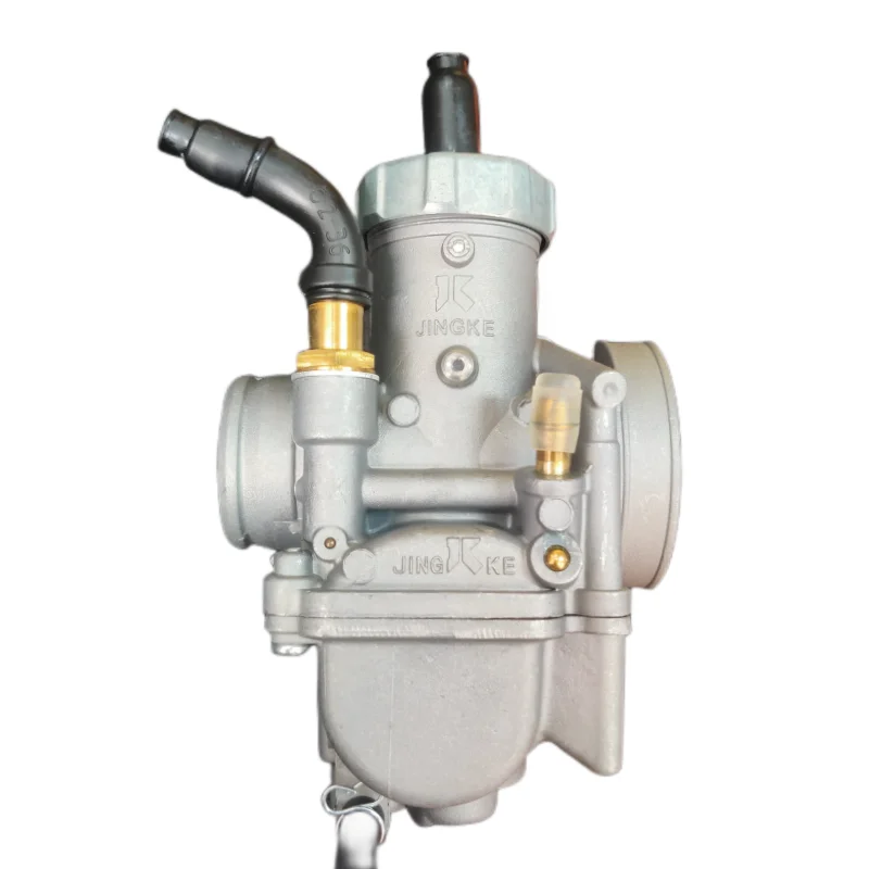 JINGKE تعديل دراجة نارية المكربن PE28 شبح النار RSZ NSR150 GY6 JOG NSR125-150CC 2T 4-السكتة الدماغية المحرك الزنك أو النحاس المكبس