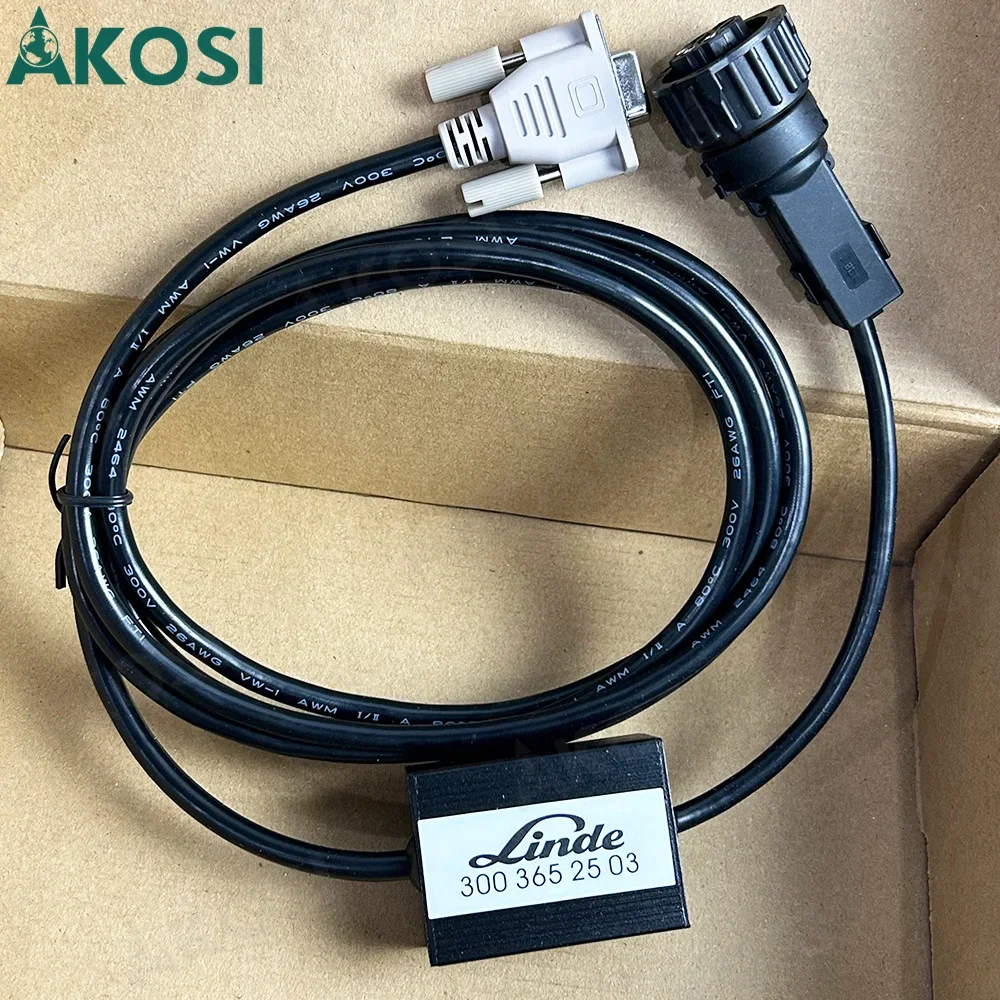 

Truck Diagnosis Interface Tool Linde forklift truck Engine Diagnostic Cable 3003652503 Line Adapter Service linde 3003652503