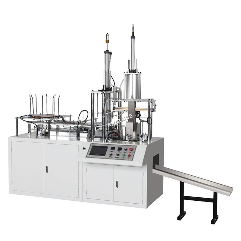 Fully automatic pizza box making machine, food fast food carton forming machine