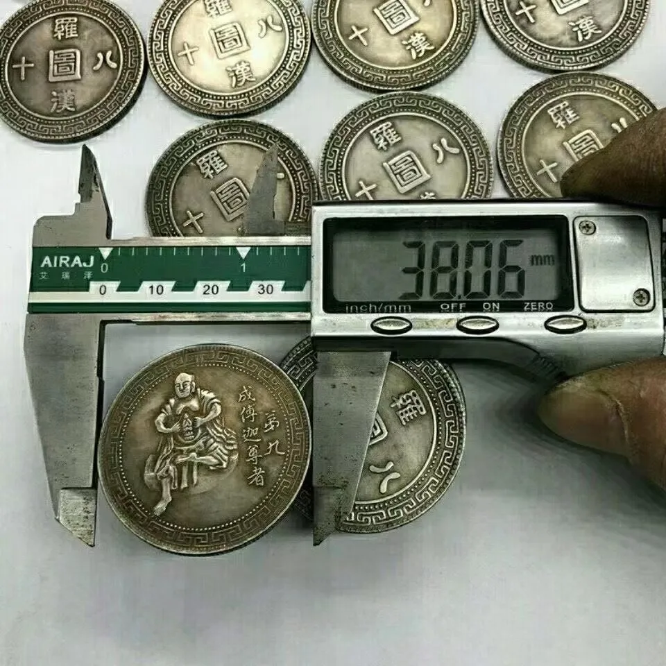 Antique silver coin collection,a set,18 Fairies,Collection&Adornment,Free shipping