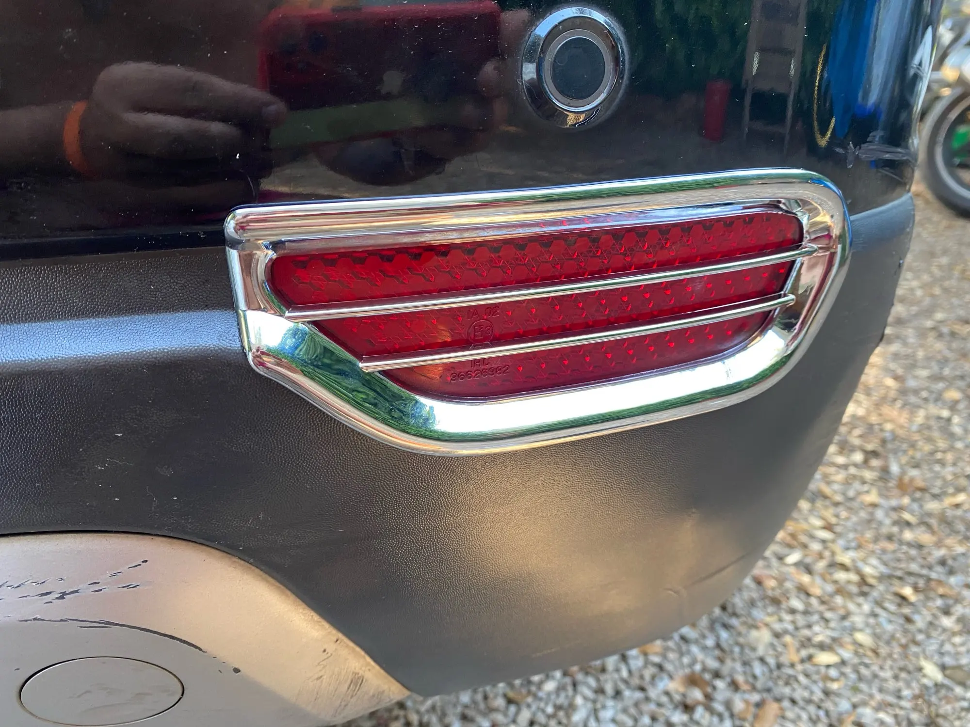 

Premium Grade Chrome Rear Fog Light Cover for CHEVROLET Captiva 2006-2011