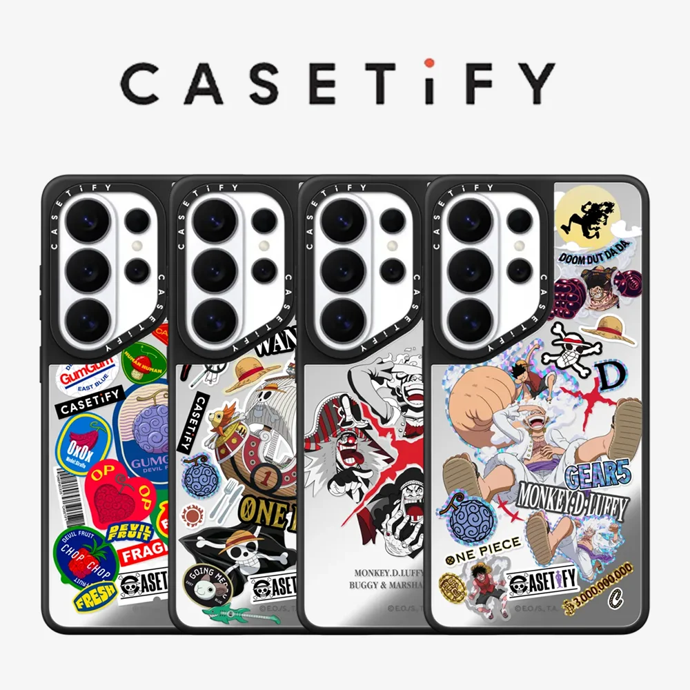 CASETiFY Co-branded One Piece Cartoon Series Phone Case for Samsung Galaxy S23 S24 S25 S26+ Ultra Plus Magnetic Protect Cover