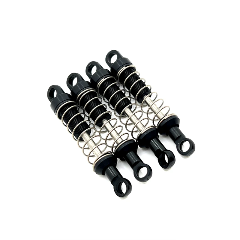 4pcs Metal Non-Hydraulic External Spring Shock Absorber Set Upgrade Shocks For MN 1/12 MN78 RC Car Parts