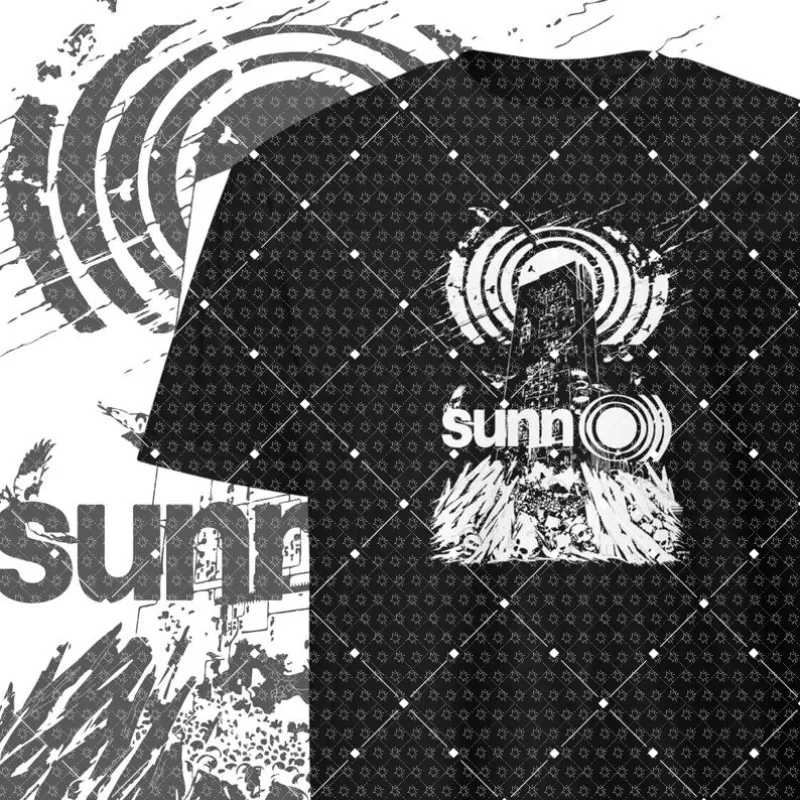 New Heavy Metal Series Band Support Short Sleeve Cotton Casual Fashion T-shirt Comfortable Surrounding T-shirt