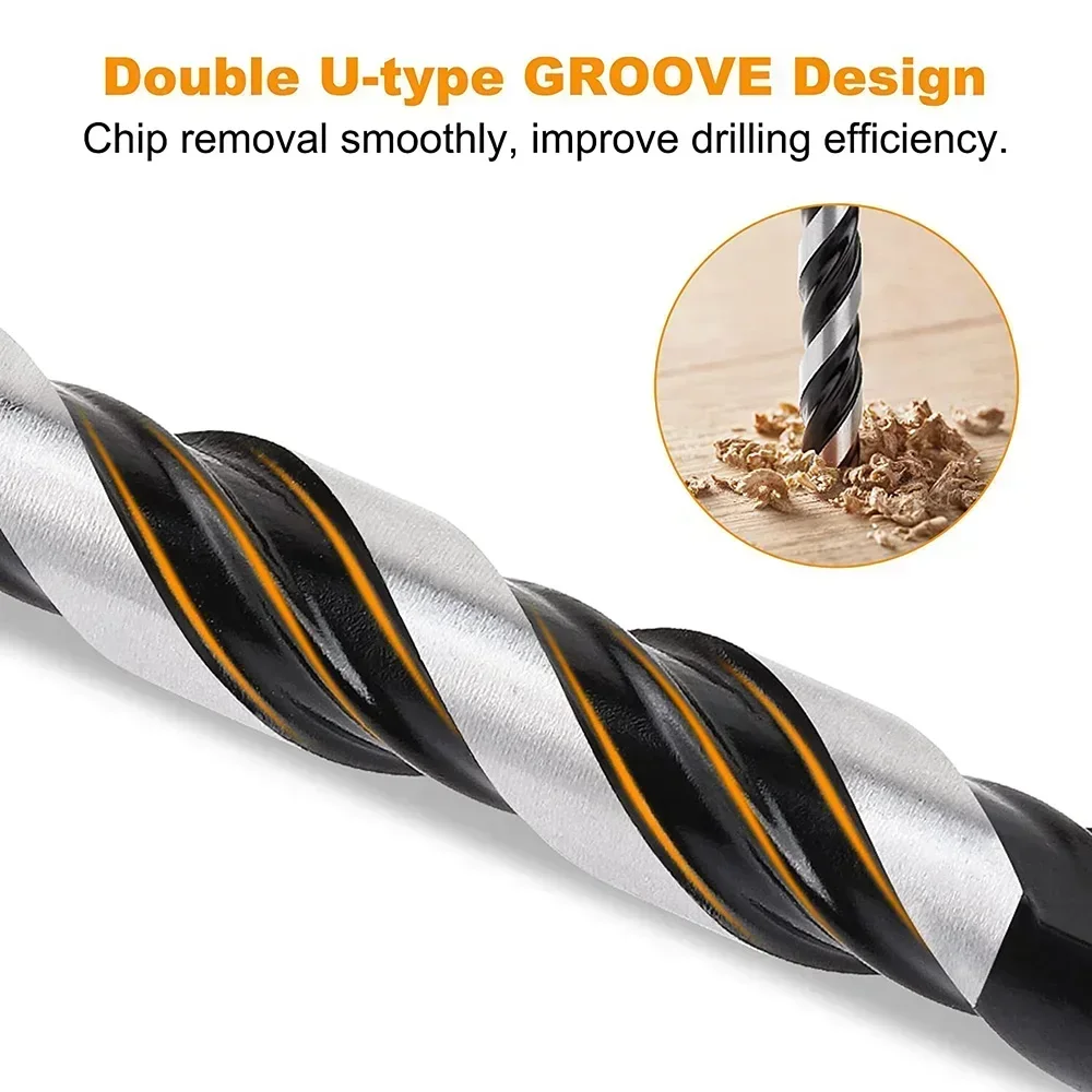 C5 Black Triangle Drill Multi Material Drill Bit 6 8 10 12mm With Alloy Tips For Wall Mirror Ceramic Tile Brick Concrete Walls