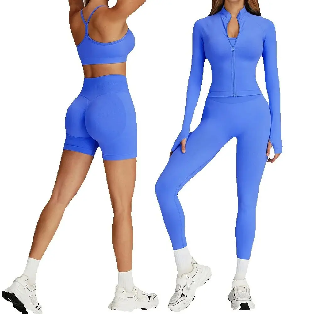 

2 Pieces Sportswear Women Seamless Yoga Set Gym Clothes Sportswear Yoga Suits Fitness Set Tracksuits Sports Bra Gym Leggings