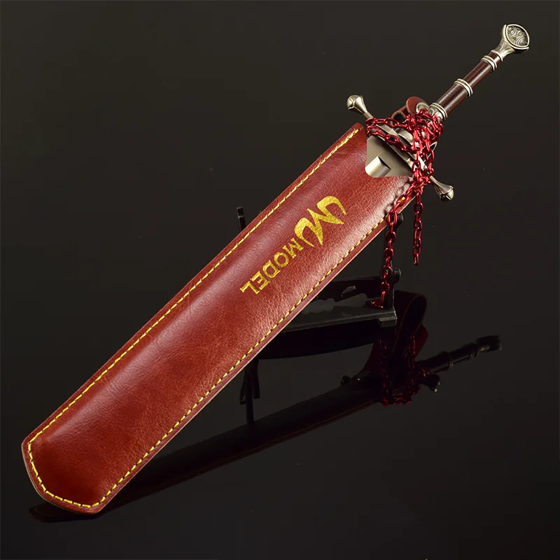 30cm Marais Executioner's Sword with Gifts Box Ring ER Game Peripheral Knife Toy Sword All Metal Figure Ornament Gift Collection