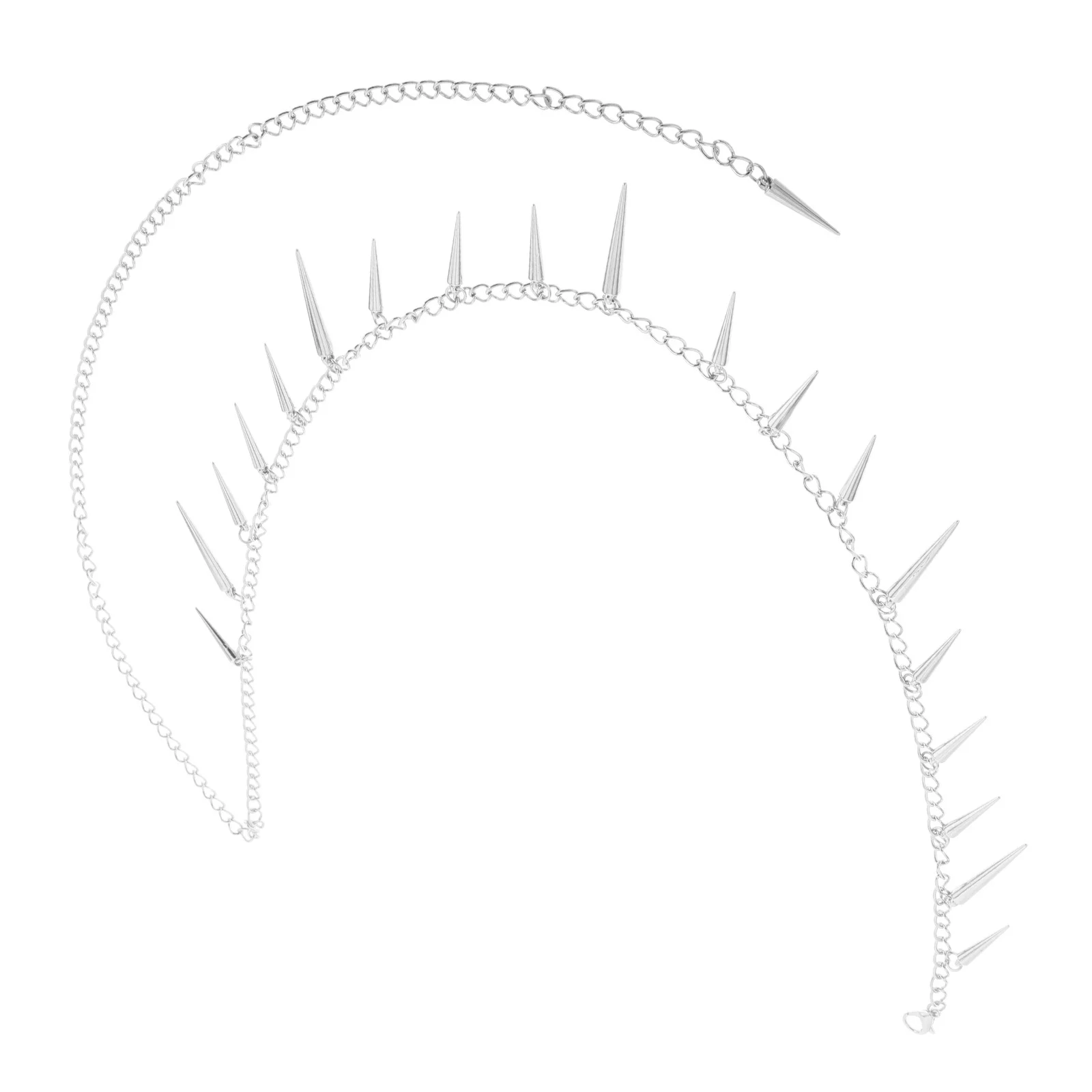 Spike Klinknagel Kwastje Taille Keten Punk Metalen Riem Goth Hip Hop Jeans Lichaam Sieraden Vrouwen Broek Hip Riemen voor Vrouwen Mode