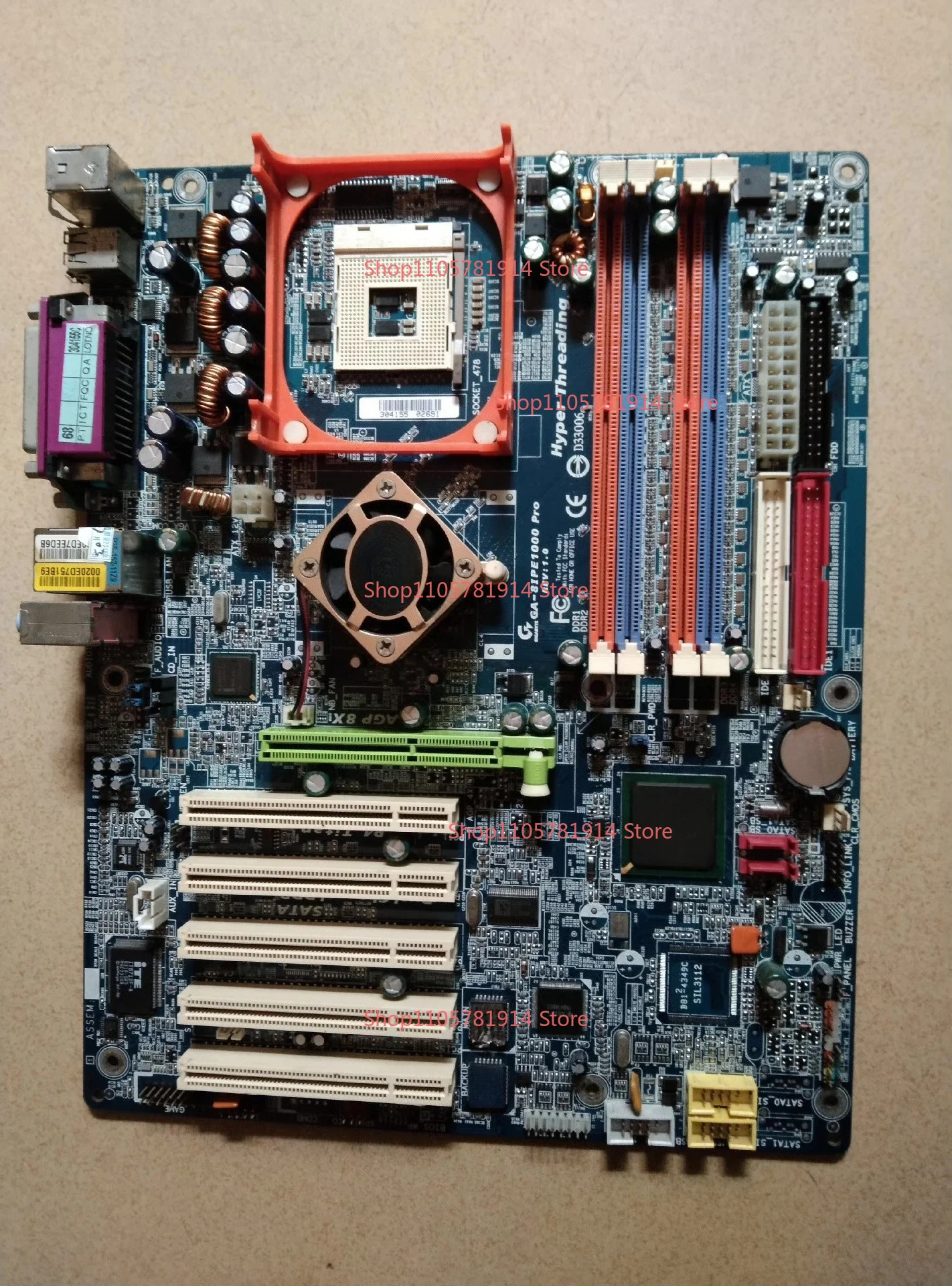 For Gigabyte 865 Main Board GA-8IPE1000 PRO
