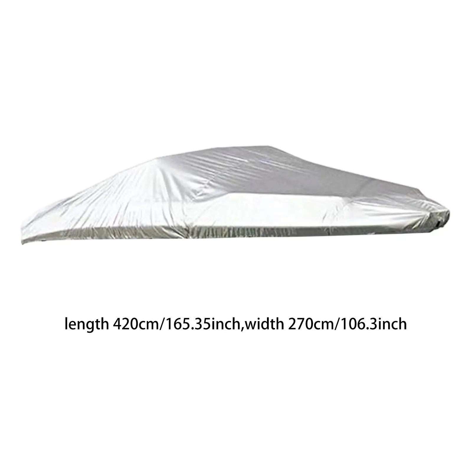 

Professional Boat Cover Heavy Duty Waterproof Sunproof Tarpaulin for Speedboat Survival Kit Use