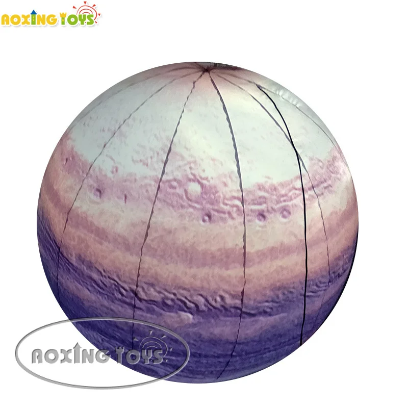 1M/1.5M/2M Hanging Giant  Inflatable Planets Moon Star Balloon With LED Lighting For Advertising Decoration Event Party