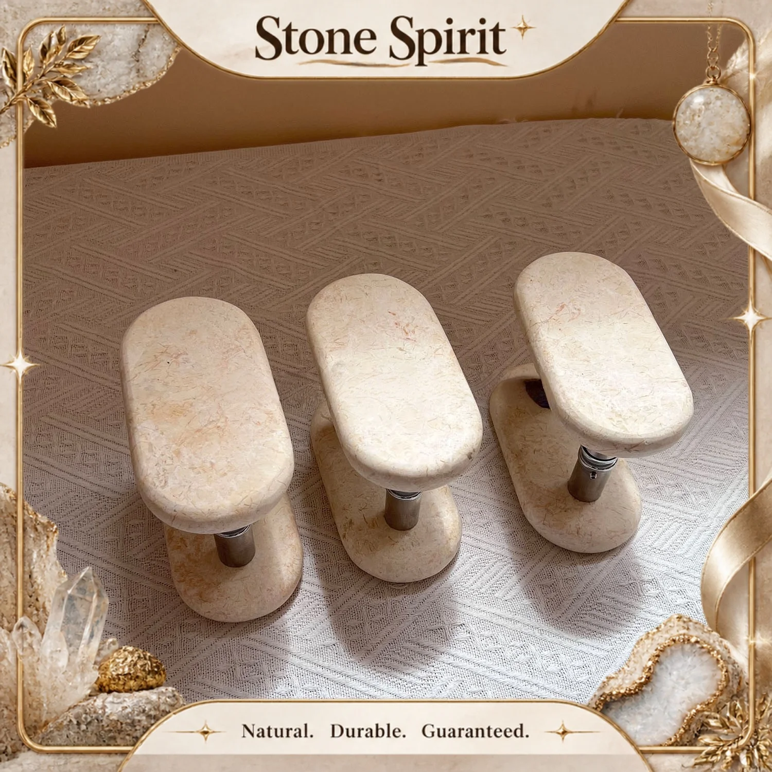 【Natural】Luxury Natural Marble Clothing Store Wooden Door Handle Household Glass Doors Handles Home Decoraction Decor Organizer