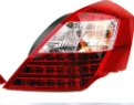 1pcs sedan car accessories bumper tail light Geely emgrand EC7 taillight Taillamp 2009~2012y LED for Geely emgrand EC7 fog lamp