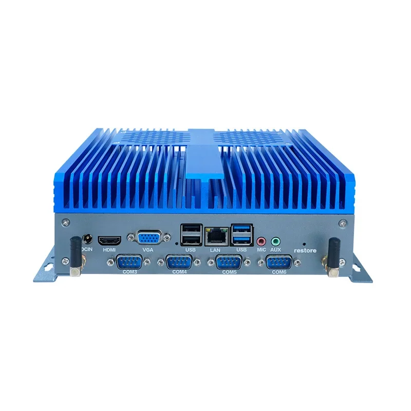 NEWMini all-aluminum miniature industrial computer fanless fully enclosed embedded computer high and low temperature dustproof