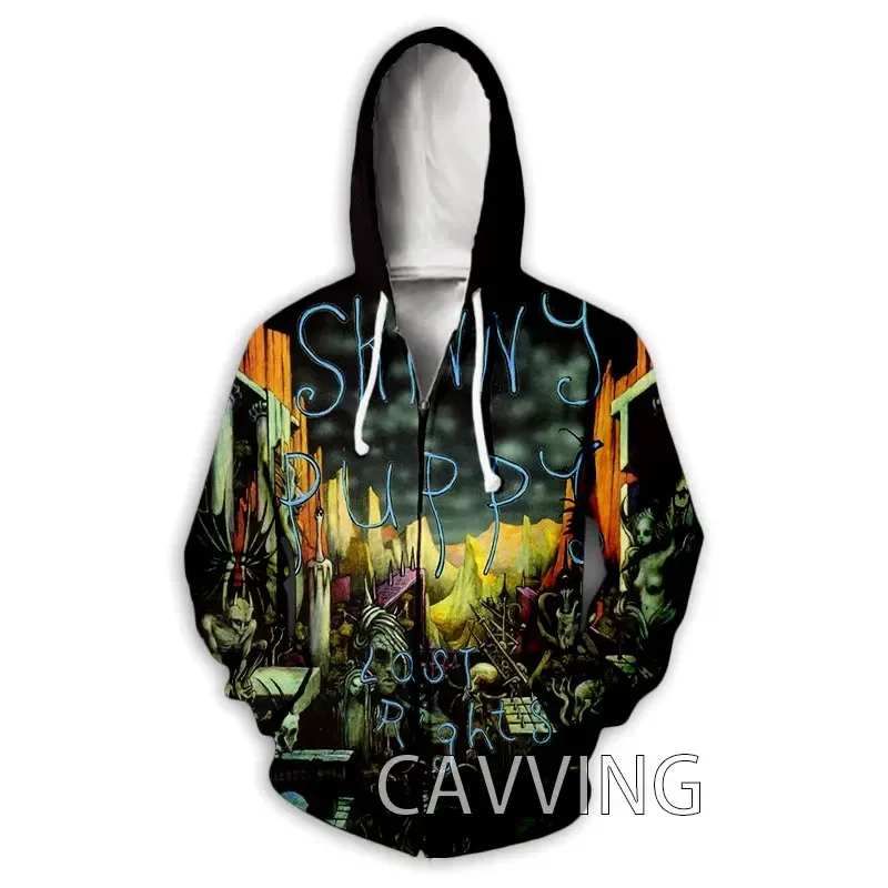 New Fashion 3D Print  Skinny Puppy  Zipper Hoodies Zip Up Hooded Sweatshirts Harajuku Hoodie Hip Hop Sweatshirts   Z01