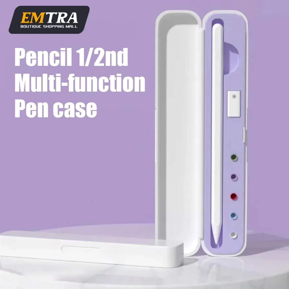 

Универсальный защитный чехол 2025 для хранения Apple Pencil 1/2 поколения, прочный аксессуар для планшета с защитой от потери, совместимый с iPad