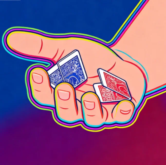 

Quartet Gimmicks Card Magic Trick by Mark Mason Close-Up Magia Visual Illusion Magician Prop