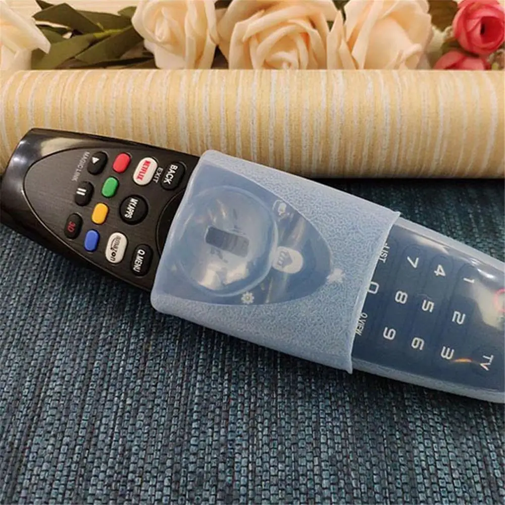 For LG Dynamic TV Remote Control Protective Cover Soft Shell Silicone Cover Shockproof Protective Case  Transparent Protector