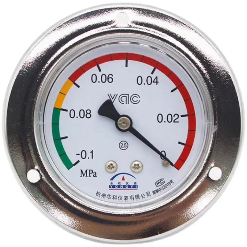 Imagem -02 - Vacuum Gauge para Máquina de Embalagem Vacuum Gauge0.1-0mpa Axial Manômetro Negativo Y61b