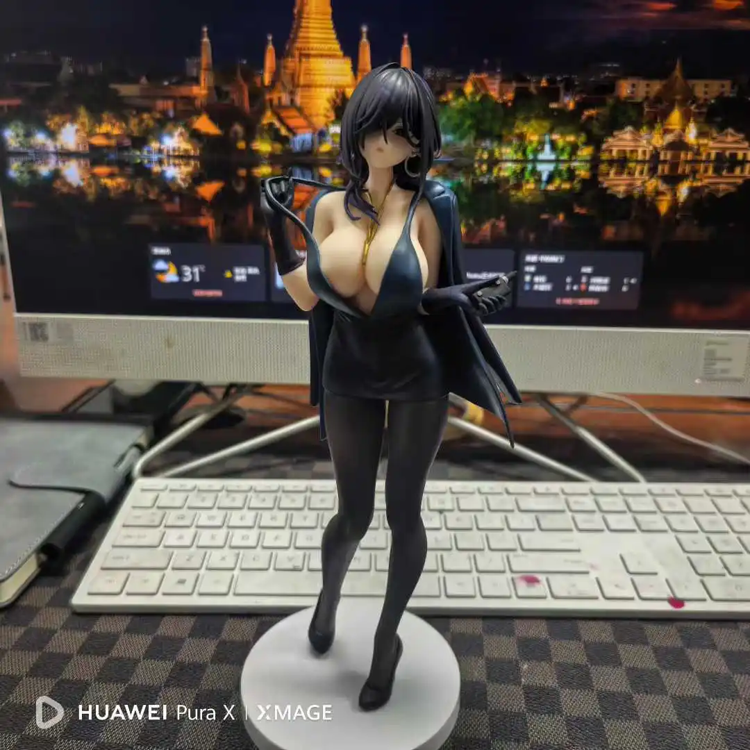 

‌【in stock】Black Gown - Sekimi Yokoyama Anime GK Model Statue Collectible Figure ornament Exquisite birthday gift toys