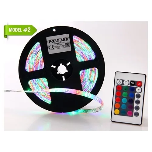 Artte Remote Control 20 Multifunctional Stripe Led Mixed Color Mount