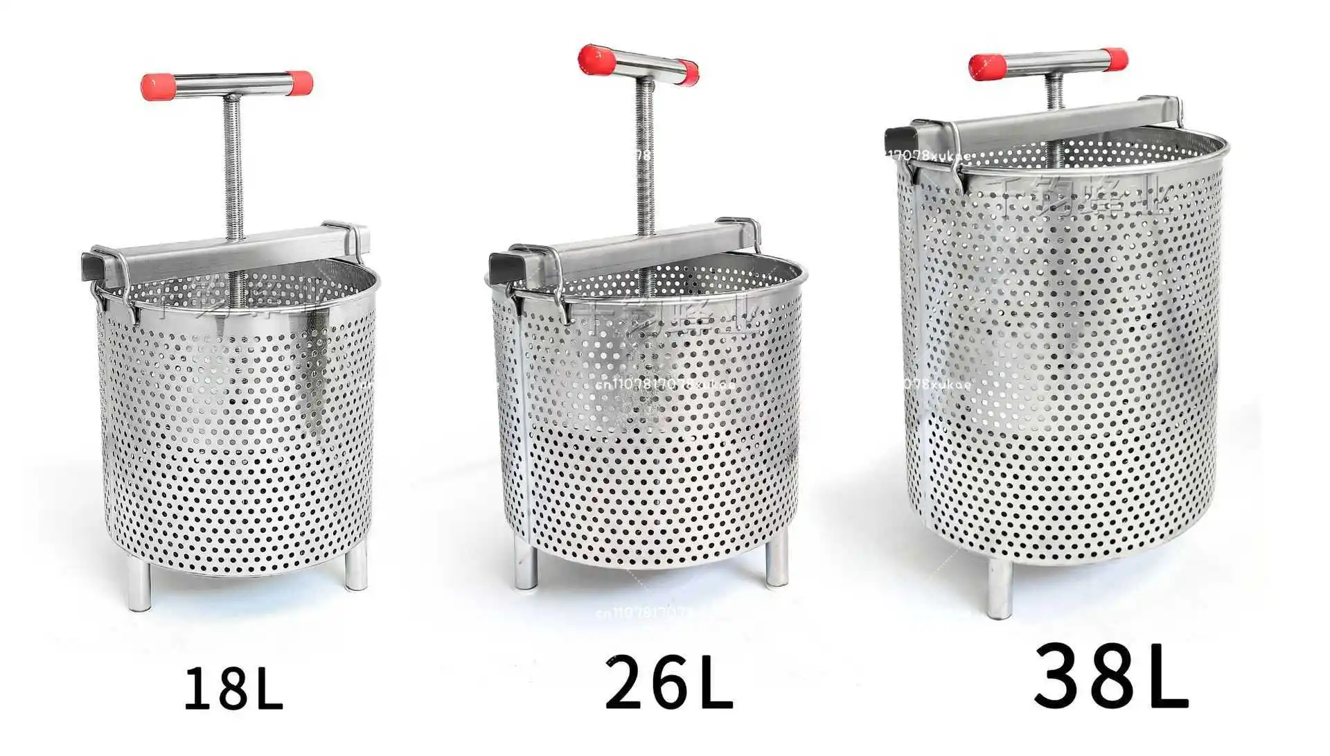 Cold Brewing Press Dry Soft Yogurt Filter Press, Stainless Steel Spring Plate Press, Honey Press
