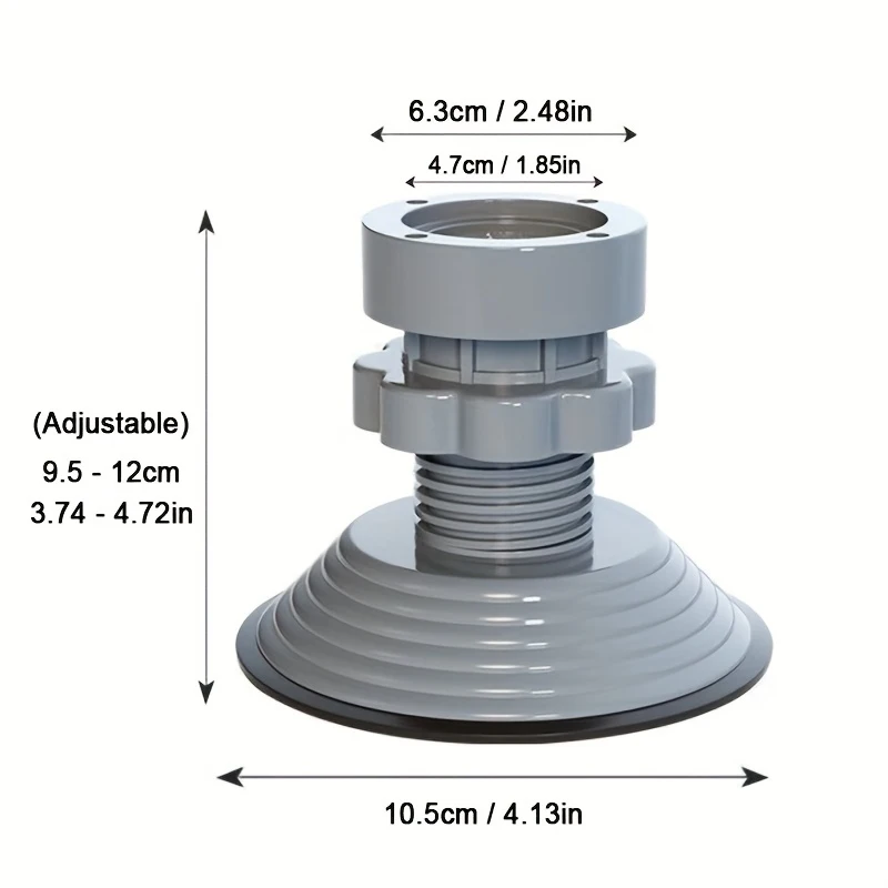 Washing Machine Bases Shock Absorbing Pads Adjustable Height Non-Slip/Shock-Absorbing Reducing Suitable For Washing Machines
