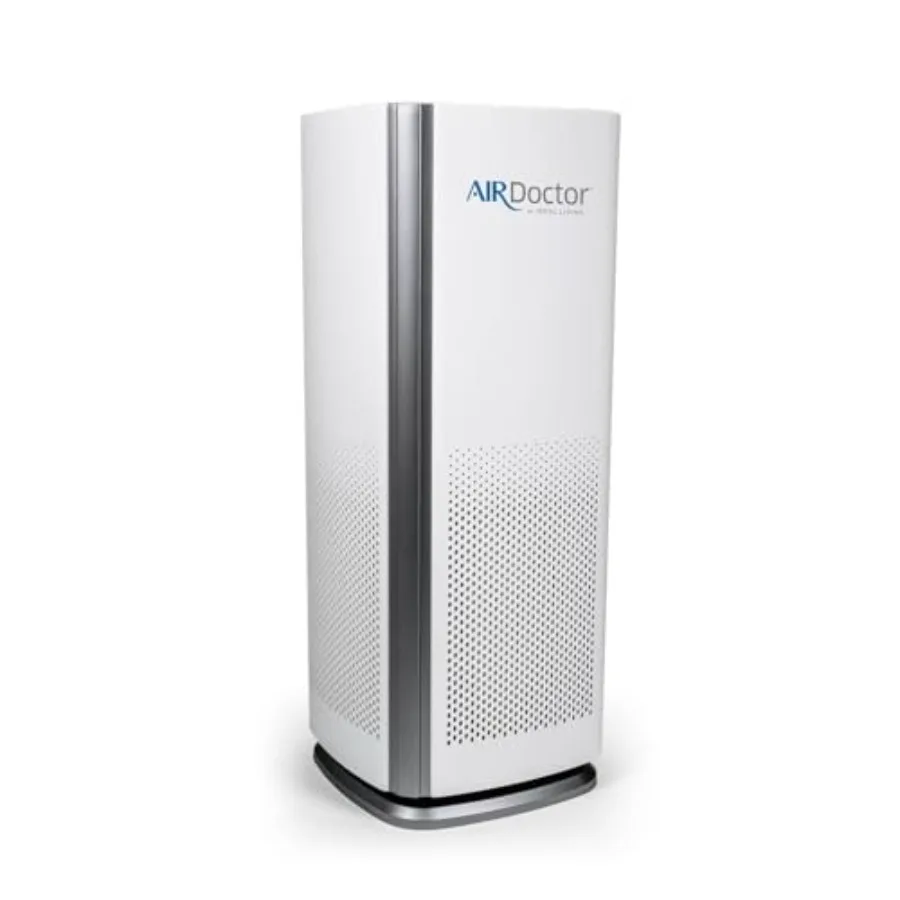 AD1000 HEPA Air Purifier for guest rooms, kids' bedrooms, home offices White plastic housing Ultra-quiet operation, 4 air chang
